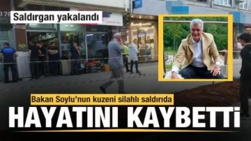 Bakan Soylu&rsquo;nun kuzeni silahlı saldırıda hayatını kaybetti