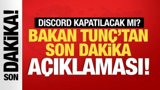 Bakan Tunç: Suç teşkil eden içeriklerle ilgili adli soruşturmalar başlatıldı