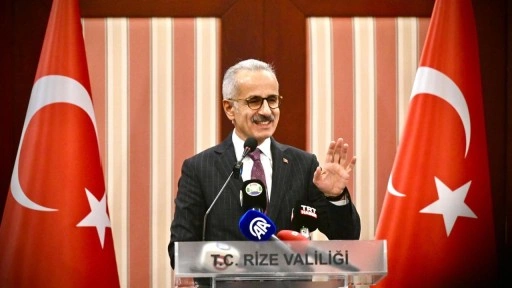 Bakan Uraloğlu'ndan Rizelilere müjde: Bu ayın sonunda hizmete hazır olacak