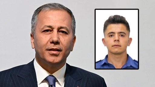 Bakan Yerlikaya'dan şehit polis memuru için başsağlığı mesajı