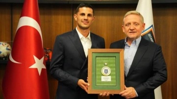 Başakşehir, Danijel Aleksic’i ağırladı