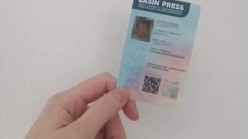 Basın kartı artık resmi kimlik kartı olarak kullanılabilecek
