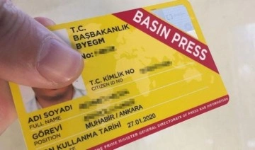 Basın Kartı Yönetmeliği Resmi Gazete'de yayımlandı