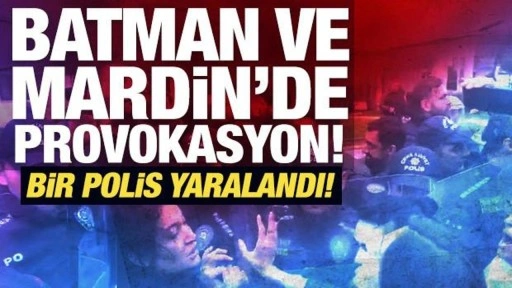 Batman ve Mardin'de DEM Partililerden provokasyon! Belediyeye girmek istediler, 2 gözaltı