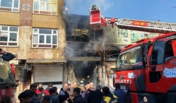 Batman'da yangın paniği: 5 işyeri zarar gördü