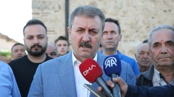 BBP lideri Mustafa Destici'den Özgür Özel'e 'suç ortağı' yanıtı