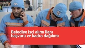 Belediye memur alımı ilanları ehliyeti olan başvursun güncel kadro dağıtıldı