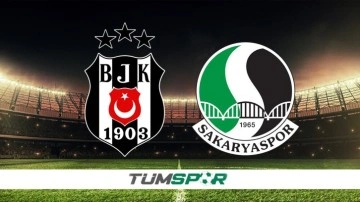 Beşiktaş - Sakaryaspor maçı hangi kanalda, bugün mü? BJK - Sakaryaspor saat kaçta?