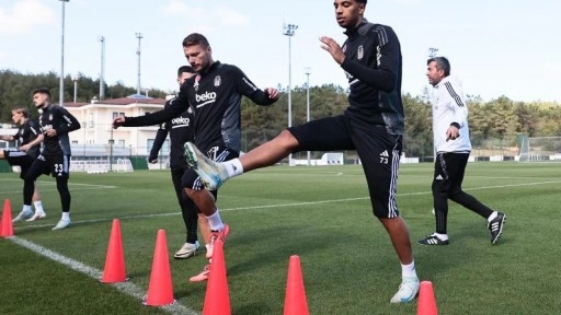 Beşiktaş'ta Lyon mesaisi başladı