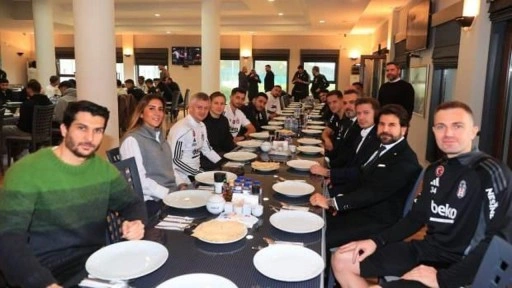 Beşiktaş Yönetimi futbolcularla buluştu