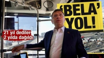 Beyaz değil 'bela' yol! Metrobüs yolları 21 yıl kullanılacaktı, 1 yılda delik deşik oldu