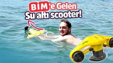 BİM'de satılan deniz scooter'ı ile denize girmek?