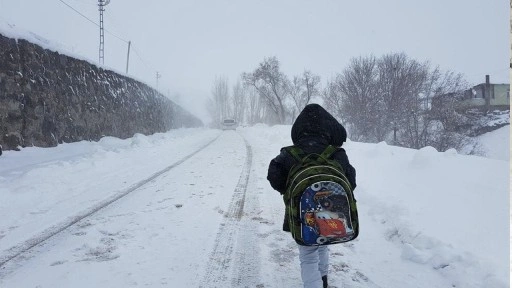 Birçok ilde kar nedeniyle eğitime ara verildi