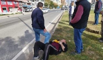 Bisiklet hırsızını yakalayıp, polise teslim ettiler