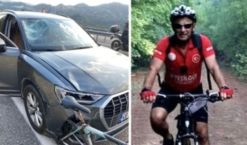 Bisikletli doktora çarpan şahıs tutuklandı