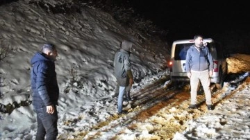 Bitlis’te mahsur kalan 10 kişi İl Özel İdare tarafından kurtarıldı