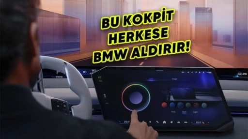 BMW, Yeni Kokpiti "Panoramic iDrive"ı Duyurdu