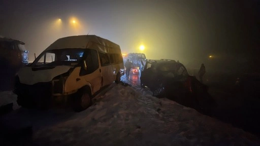 Bolu Dağı’nda zincirleme trafik kazası