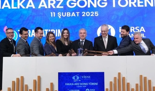 Borsa İstanbul’da gong Vişne Madencilik için çaldı