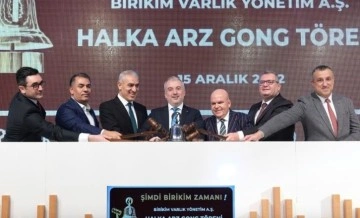 Borsa İstanbul’da Gong Birikim Varlık için çaldı