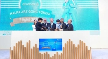 Borsa İstanbul’da gong ebebek için çaldı