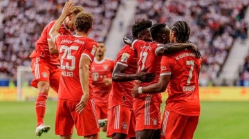 Bundesliga'nın ilk haftasında Bayern Münih, Eintracht Frankfurt ağlarına tam 6 gol gönderdi
