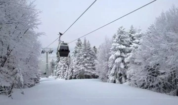 Bursa Uludağ'da kayak sezonu açıldı