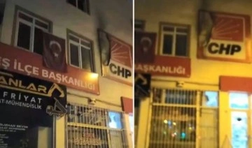 Çankırı'da CHP İlçe Başkanlığı binasına saldırı: 1 gözaltı