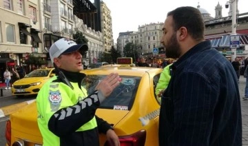 Ceza yiyen taksiciden polise: 'Bazen size yapılanları hak ediyorsunuz'