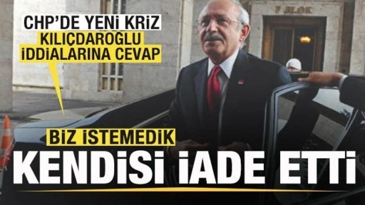 CHP'de gerilim bitmiyor! Kılıçdaroğlu araçları iade etti! Partiden son dakika açıklaması