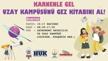 Çiğli Belediyesi, öğrencilere Astronomi, Havacılık ve Uzay Kampüsü gezisi ve kitap hediye edecek