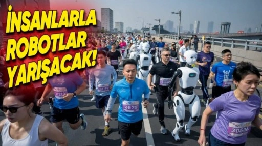 Çin'de Dünyanın İlk İnsan-Robot Maratonu Düzenlenecek