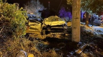 Çocuk sürücünün kullandığı otomobilin takla atması sonucu 1 kişi öldü