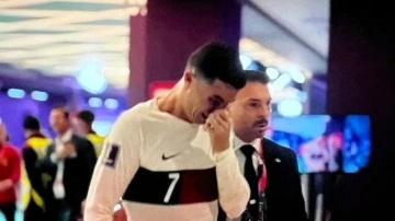 Cristiano Ronaldo, gözyaşlarına hakim olamadı