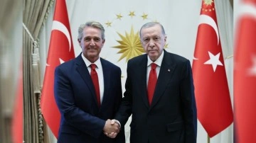 Cumhurbaşkanı Erdoğan, ABD'nin Ankara Büyükelçisi Flake'i kabul etti