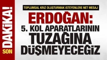 Cumhurbaşkanı Erdoğan: Bugünlere içerde ve dışarda vuruşarak geldik