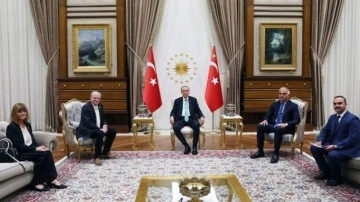 Cumhurbaşkanı Erdoğan, Christian Feichtinger'i kabul etti