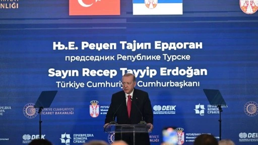 Cumhurbaşkanı Erdoğan'dan Belgrad'da önemli çağrı!