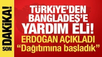 Cumhurbaşkanı Erdoğan'dan: Bu büyük afete karşı Bangladeş'in yanındayız