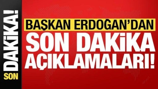 Cumhurbaşkanı Erdoğan'dan TBMM'de son dakika açıklamaları!