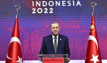 Cumhurbaşkanı Erdoğan G20 zirvesinde açıklamalarda bulundu