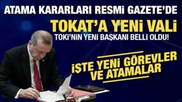 Cumhurbaşkanı Erdoğan imzaladı! Yeni atama kararları Resmi Gazete'de yayımlandı