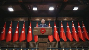 Cumhurbaşkanı Erdoğan, Kabine Toplantısı sonrası konuşuyor