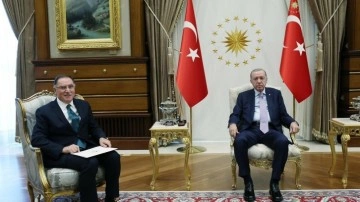 Cumhurbaşkanı Erdoğan, Kamu Başdenetçisi'ni kabul etti