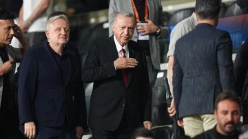 Cumhurbaşkanı Erdoğan, Rams Başakşehir maçını takip etti