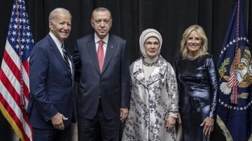 Cumhurbaşkanı Erdoğan ve Emine Erdoğan, ABD Başkanı Biden ve eşiyle hatıra fotoğrafı çektirdi