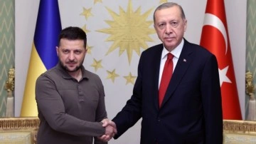 Cumhurbaşkanı Erdoğan, Volodimir Zelenskiy ile bir araya geldi