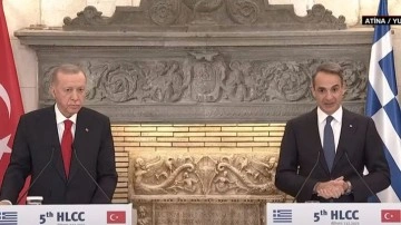 Cumhurbaşkanı Erdoğan- Yunanistan Başbakanı Miçotakis basın toplantısı (CANLI)