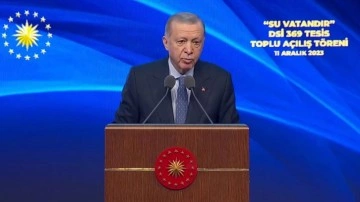 Cumhurbaşkanı Erdoğan'dan 369 tesisin toplu açılış töreninde önemli açıklamalar (CANLI YAYIN)