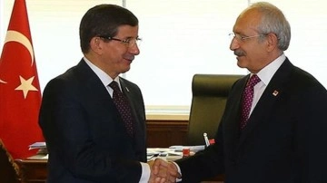 Davutoğlu ve CHP lideri Kılıçdaroğlu'ndan 2 saatlik görüşme!